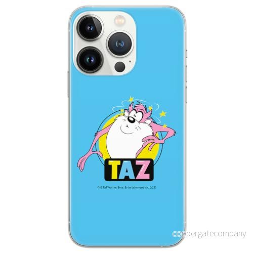 ERT GROUP mobiltelefonfodral för Iphone 13 PRO MAX originalt och officiellt licensierat Looney Tunes mönster Tasmanian 007 anpassad till formen på mobiltelefonen, fodral tillverkad av TPU plast 5905795136536