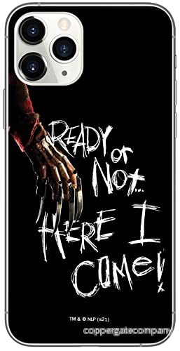 ERT GROUP mobiltelefonfodral för Iphone 11 PRO originalt och officiellt licensierat Horror mönster Nightmare of Elm Street 001 anpassad till formen på mobiltelefonen, fodral tillverkad av TPU plast 5905511069193