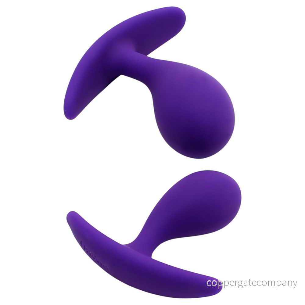 Rimba Toys Köpenhamns analpluggar, Purpur, 2.7 x 6.5 7 cm.2.2 6.2 5.3 cm 8718924239797