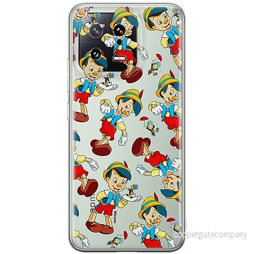 ERT GROUP mobiltelefonfodral för Xiaomi 13 originalt och officiellt licensierat Disney mönster Pinocchio 002 optimalt anpassad till formen på mobiltelefonen, gedeeltelijk transparant 5905511905507
