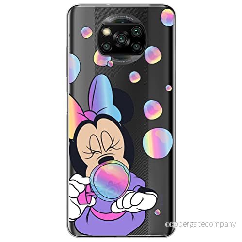 ERT GROUP mobiltelefonfodral för Xiaomi POCOPHONE X3 originalt och officiellt licensierat Disney mönster Minnie 052 optimalt anpassad till formen på mobiltelefonen, gedeeltelijk transparant 5903537122342