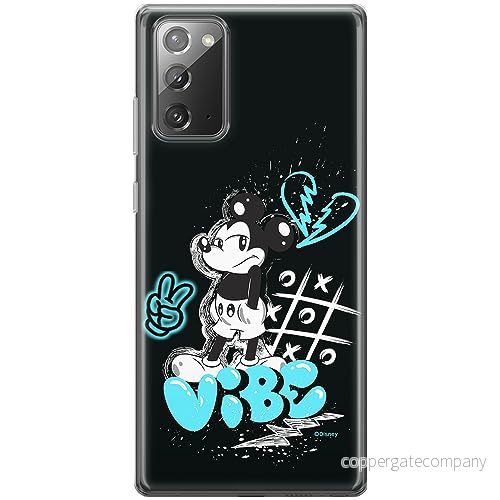 ERT GROUP mobiltelefonfodral för Samsung GALAXY NOTE 20 originalt och officiellt licensierat Disney mönster Mickey 051 optimalt anpassad till formen på mobiltelefonen, fodral tillverkad av TPU plast 5905795033163