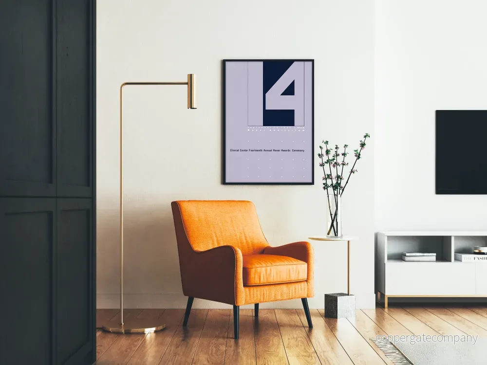Affischdesign för evenemang, klinik, ceremoni årligen 14:e - Bild 2
