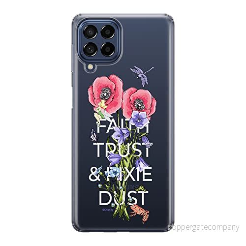ERT GROUP mobiltelefonfodral för Samsung M33 5G originalt och officiellt licensierat Disney mönster Tinker Bell 003 optimalt anpassad till formen på mobiltelefonen, gedeeltelijk transparant 5905511355241