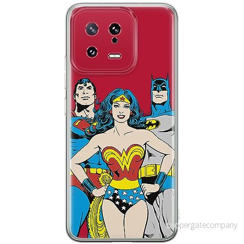 ERT GROUP mobiltelefonfodral för Xiaomi 13 originalt och officiellt licensierat DC mönster Justice League 003 optimalt anpassad till formen på mobiltelefonen, fodral tillverkad av TPU plast 5905511912741