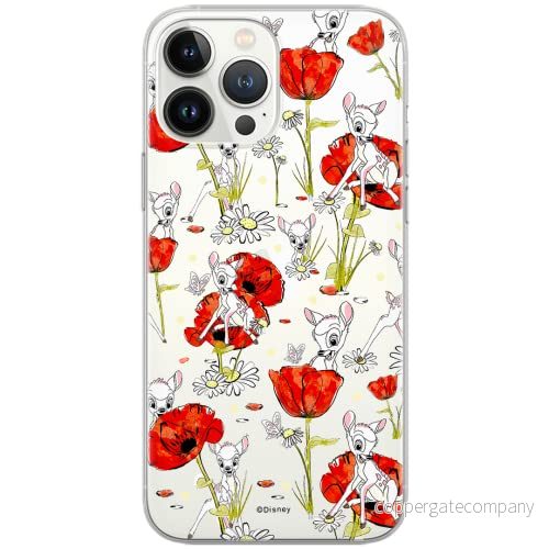 ERT GROUP mobiltelefonfodral för Huawei P30 originalt och officiellt licensierat Disney mönster Bambi 001 Vit optimalt anpassad till formen på mobiltelefonen, gedeeltelijk transparant 5903040545331