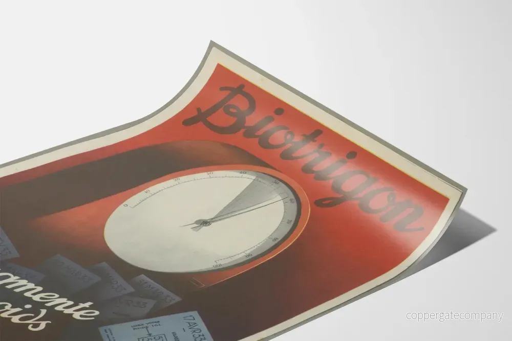 Vintage affisch Biotrigon för vintage väggdekoration - Bild 3
