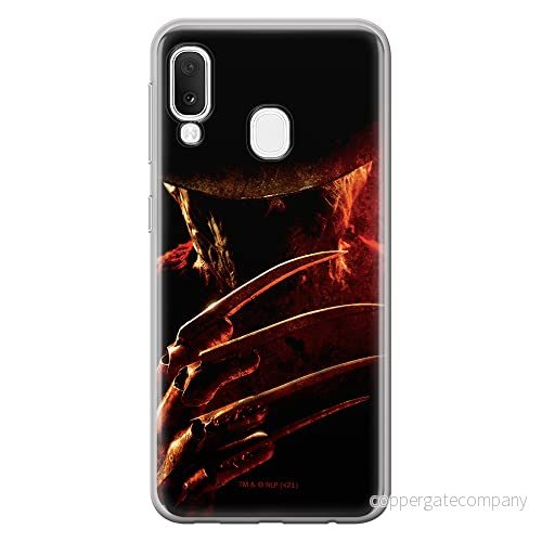 ERT GROUP mobiltelefonfodral för Samsung A20e originalt och officiellt licensierat Horror mönster Nightmare of Elm Street 005 anpassad till formen på mobiltelefonen, fodral tillverkad av TPU plast 5905511080310