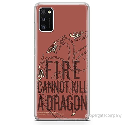 ERT GROUP mobiltelefonfodral för Samsung A41 originalt och officiellt licensierat Game od Thrones mönster of 015 anpassad till formen på mobiltelefonen, fodral tillverkad av TPU plast 5903932683523
