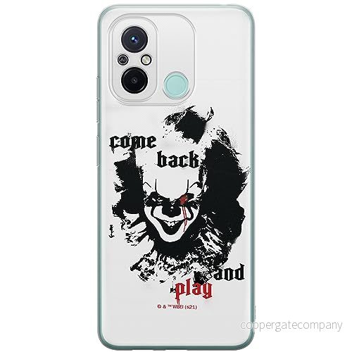 ERT GROUP mobiltelefonfodral för Xiaomi REDMI 12C/ 11A originalt och officiellt licensierat Horror mönster It 011 optimalt anpassad till formen på mobiltelefonen, fodral tillverkad av TPU plast 5905511850562