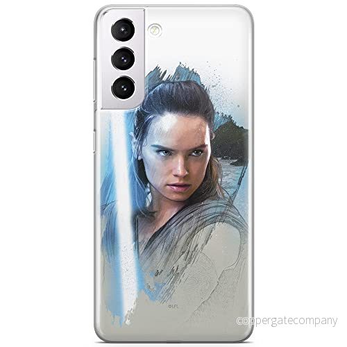 ERT GROUP mobiltelefonfodral för Samsung S21 originalt och officiellt licensierat Star Wars mönster Rey 001 optimalt anpassad till formen på mobiltelefonen, fodral tillverkad av TPU plast 5903932375077