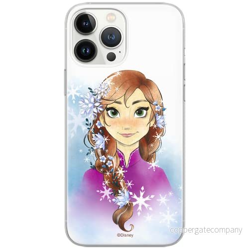 ERT GROUP mobiltelefonfodral för Samsung S9 PLUS originalt och officiellt licensierat Disney mönster Anna 001 Vit optimalt anpassad till formen på mobiltelefonen, fodral tillverkad av TPU plast 5903932413441