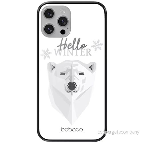 ERT GROUP mobiltelefonfodral för Apple Iphone 13 originalt och officiellt licensierat Babaco mönster Winter 003 tillverkad av härdat glas, skyddsfodral 5904805868818