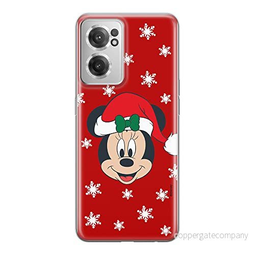 ERT GROUP mobiltelefonfodral för Oneplus NORD CE 2 originalt och officiellt licensierat Disney mönster Minnie 061 optimalt anpassad till formen på mobiltelefonen, fodral tillverkad av TPU plast 5905511282172