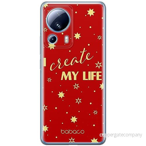 ERT GROUP mobiltelefonfodral för Xiaomi 13 LITE/CIVI 2 originalt och officiellt licensierat Babaco mönster Positive vibes 006 anpassad till formen på mobiltelefonen, fodral tillverkad av TPU plast 5905511923389