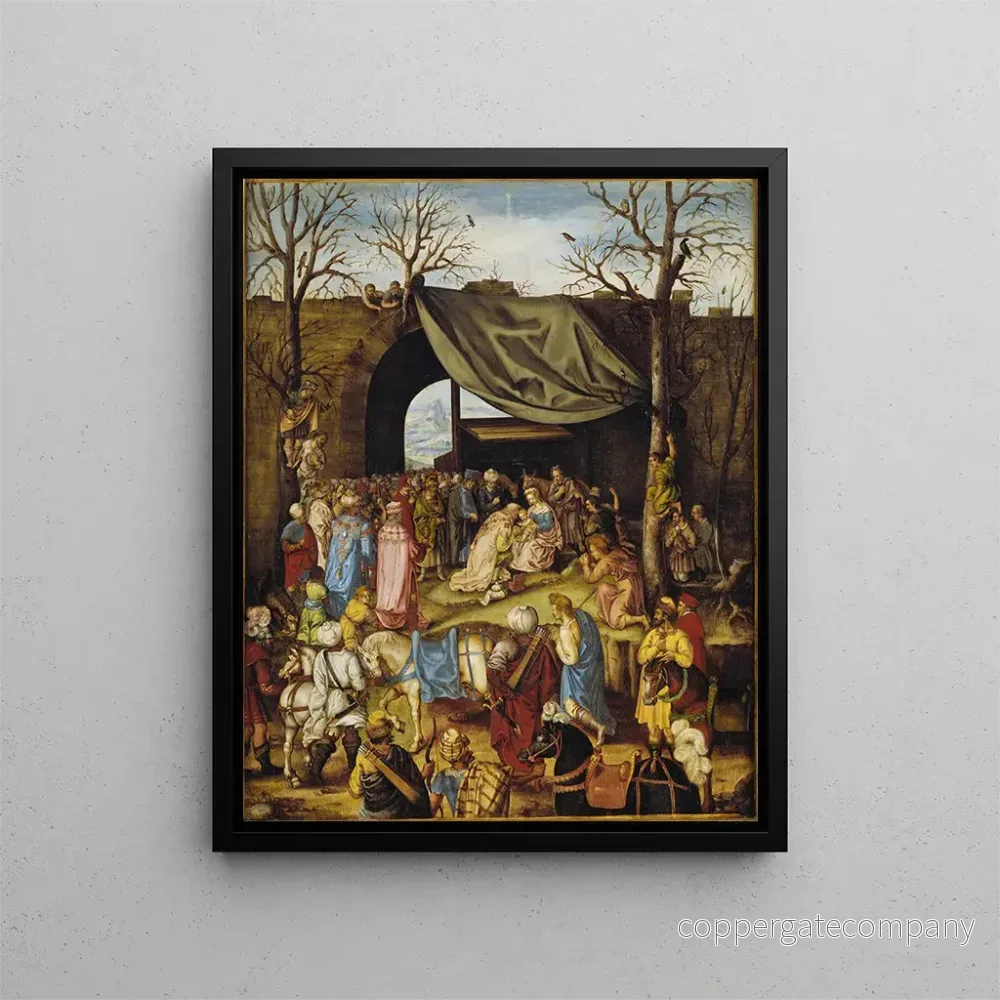 L’Adoration des Mages – Anonym | Konsttryck L’Adoration des Mages – Anonym | Konsttryck