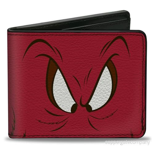 Buckle Down herr dubbelvikt plånbok Looney Tunes Gossamer tvåfaldig, flerfärgad, en storlek, storlek 190882623807