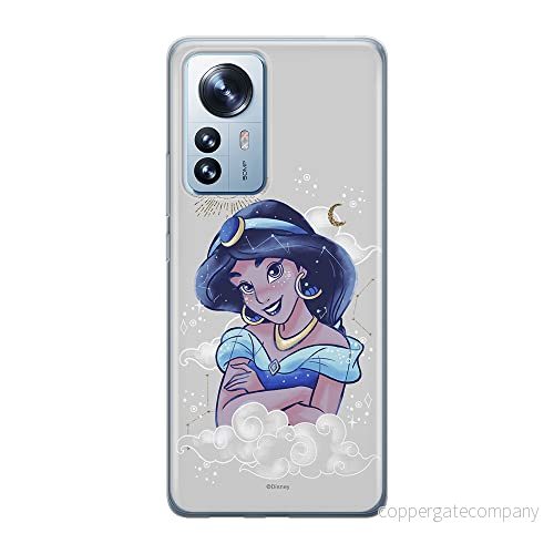 ERT GROUP mobiltelefonfodral för Xiaomi 12 / 12X originalt och officiellt licensierat Disney mönster Jasmine 005 optimalt anpassad till formen på mobiltelefonen, fodral tillverkad av TPU plast 5905511480677