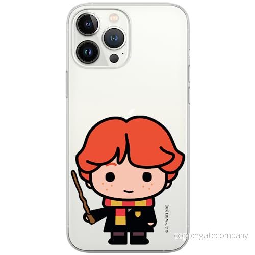 ERT GROUP mobiltelefonfodral för Iphone 13 PRO originalt och officiellt licensierat Harry Potter mönster 025 Vit optimalt anpassad till formen på mobiltelefonen, gedeeltelijk transparant 5903932857047