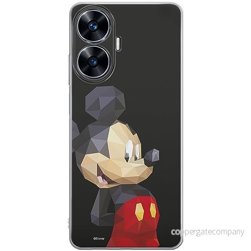 ERT GROUP mobiltelefonfodral för Realme C55 originalt och officiellt licensierat Disney mönster Mickey 024 optimalt anpassad till formen på mobiltelefonen, fodral tillverkad av TPU plast 5905511859435