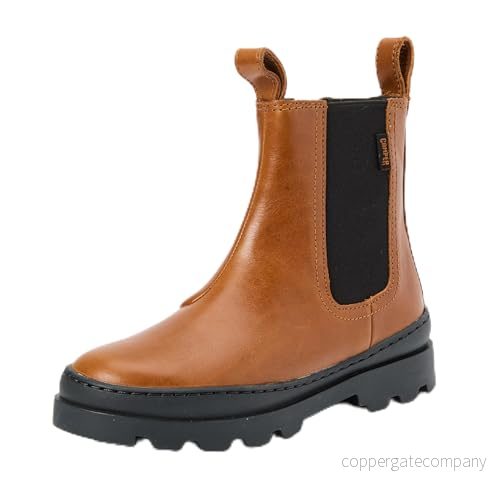 Camper Brutus KIDS Unisex Stövletter för barn, Storlek: 35, Medium brown Skinn 8432936802564