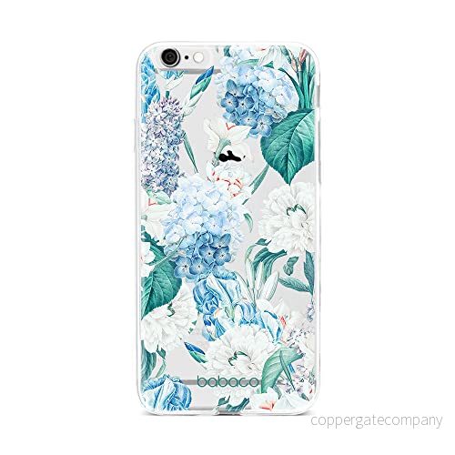 ERT GROUP mobiltelefonfodral för Iphone 6/6S originalt och officiellt licensierat Babaco mönster Flowers 028 optimalt anpassad till formen på mobiltelefonen, gedeeltelijk transparant 5905131270566