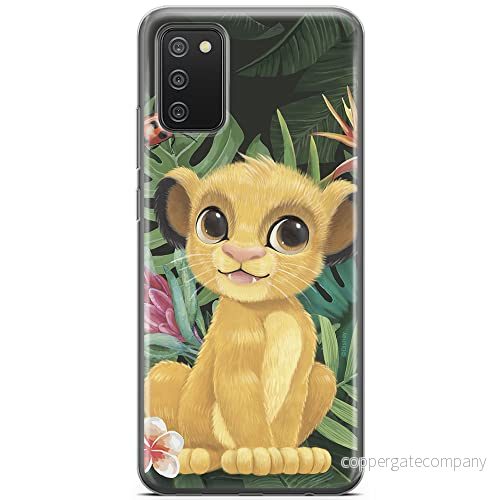 ERT GROUP mobiltelefonfodral för Samsung A02S originalt och officiellt licensierat Disney mönster Simba & Friends 004 optimalt anpassad till formen på mobiltelefonen, fodral tillverkad av TPU plast 5903040234327