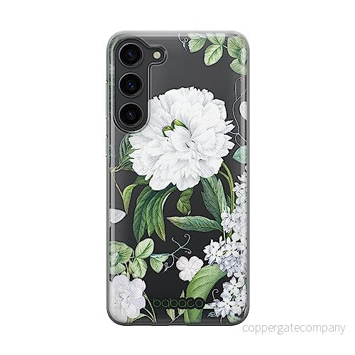 ERT GROUP mobiltelefonfodral för Samsung S23 PLUS originalt och officiellt licensierat Babaco mönster Flowers 031 optimalt anpassad till formen på mobiltelefonen, gedeeltelijk transparant 5905511453237