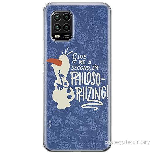 ERT GROUP mobiltelefonfodral för Xiaomi MI 10 LITE originalt och officiellt licensierat Disney mönster Olaf 005 optimalt anpassad till formen på mobiltelefonen, gedeeltelijk transparant 5903537144900