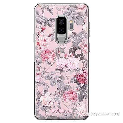 ERT GROUP mobiltelefonfodral för Samsung S9 PLUS originalt och officiellt licensierat Babaco mönster Flowers 054 optimalt anpassad till formen på mobiltelefonen, fodral tillverkad av TPU plast 5905131351654