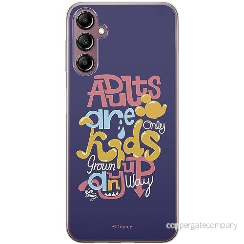 ERT GROUP mobiltelefonfodral för Samsung A14 4G/5G originalt och officiellt licensierat Disney mönster Mickey 022 optimalt anpassad till formen på mobiltelefonen, fodral tillverkad av TPU plast 5905511832957