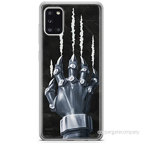 ERT GROUP mobiltelefonfodral för Samsung A31 originalt och officiellt licensierat Marvel mönster Black Panther 014 optimalt anpassad till formen på mobiltelefonen, fodral tillverkad av TPU plast 5903040214107