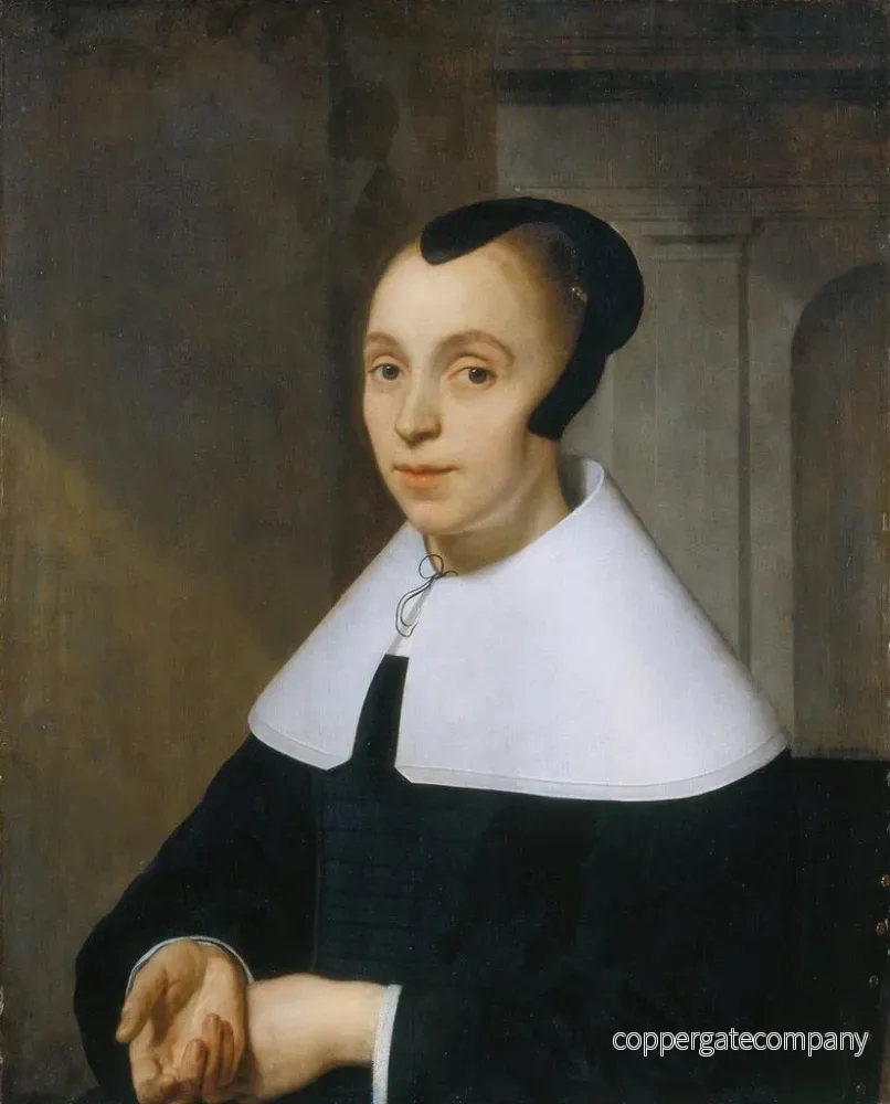 Målning Portrait av en kvinna - Bartholomeus van der Helst | Konsttryck - Bild 2