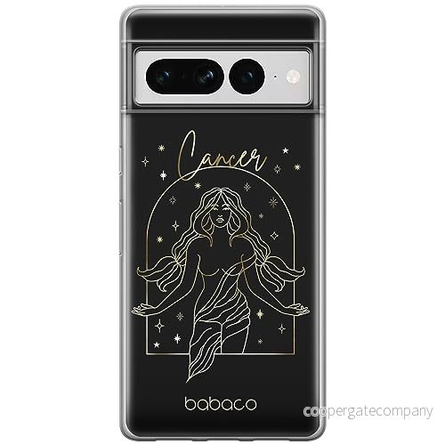 ERT GROUP mobiltelefonfodral för Google PIXEL 7 PRO originalt och officiellt licensierat Babaco mönster Zodiac Woman 004 optimalt anpassad till formen på mobiltelefonen, fodral tillverkad av TPU plast 5905795166243