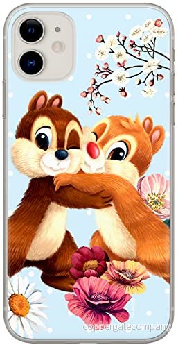ERT GROUP mobiltelefonfodral för Samsung F62/M62 original och officiellt licensierad Disney mönster Chip & Dale 003 optimalt anpassad till mobiltelefonens form, fodral av TPU 5904805536397