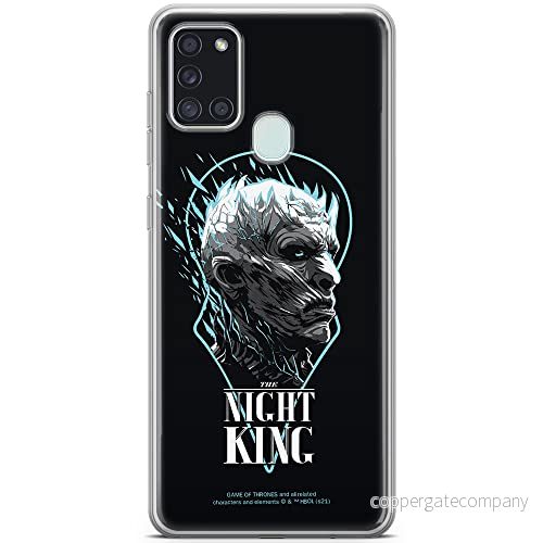ERT GROUP mobiltelefonfodral för Samsung A21s originalt och officiellt licensierat Game od Thrones mönster of 001 anpassad till formen på mobiltelefonen, fodral tillverkad av TPU plast 5903932661187