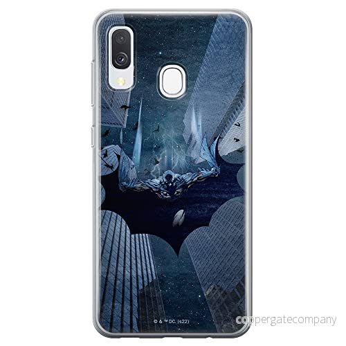 ERT GROUP mobiltelefonfodral för Samsung A40 originalt och officiellt licensierat DC mönster Batman 071 optimalt anpassad till formen på mobiltelefonen, fodral tillverkad av TPU plast 5905131530219