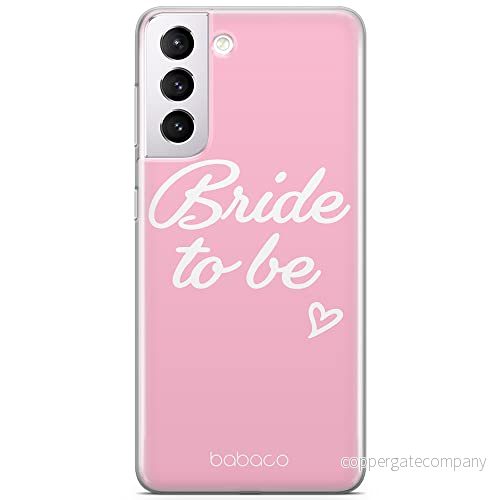 ERT GROUP mobiltelefonfodral för Samsung S21 PLUS originalt och officiellt licensierat Babaco mönster Bride to be 001 anpassad till formen på mobiltelefonen, fodral tillverkad av TPU plast 5904805767210