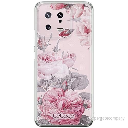 ERT GROUP mobiltelefonfodral för Xiaomi 13 originalt och officiellt licensierat Babaco mönster Flowers 050 optimalt anpassad till formen på mobiltelefonen, fodral tillverkad av TPU plast 5905511907839