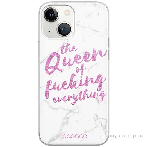 ERT GROUP mobiltelefonfodral för Apple Iphone 13 MINI originalt och officiellt licensierat Babaco mönster Queen 003 optimalt anpassad till formen på mobiltelefonen, fodral tillverkad av TPU plast 5904805397127
