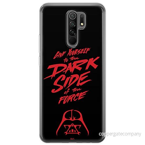ERT GROUP mobiltelefonfodral för Xiaomi REDMI 9 originalt och officiellt licensierat Star Wars mönster Darth Vader 020 optimalt anpassad till formen på mobiltelefonen, fodral tillverkad av TPU plast 5903040293928