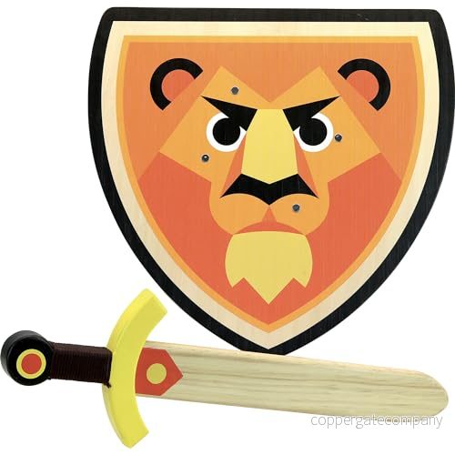 Vilac Set Bouclier et épée Lion Slaget yxor, Multifärg (2962) 3048700029621