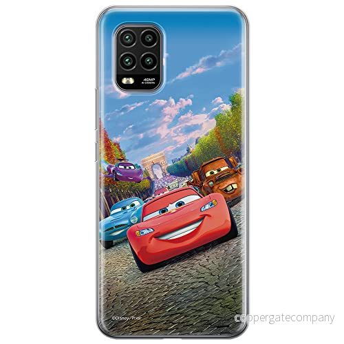 ERT GROUP mobiltelefonfodral för Xiaomi MI 10 LITE originalt och officiellt licensierat Disney mönster Cars 001 optimalt anpassad till formen på mobiltelefonen, fodral tillverkad av TPU plast 5903537142890