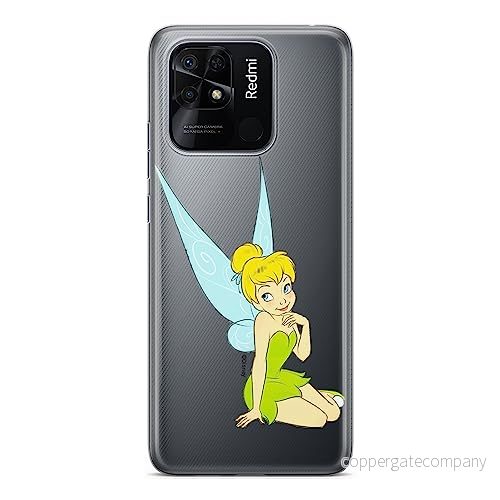 ERT GROUP mobiltelefonfodral för Xiaomi REDMI 10C originalt och officiellt licensierat Disney mönster Tinker Bell 005 optimalt anpassad till formen på mobiltelefonen, gedeeltelijk transparant 5905511548087