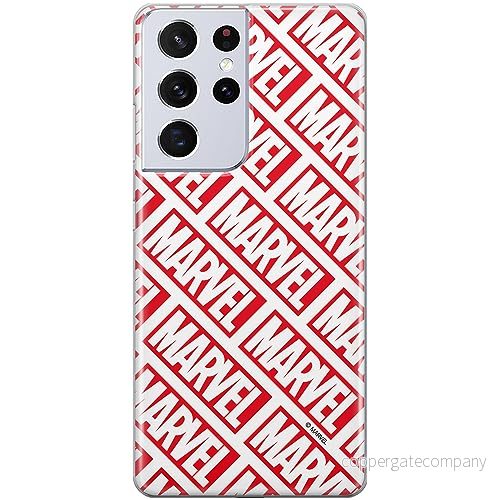 ERT GROUP mobiltelefonfodral för Samsung S21 ULTRA originalt och officiellt licensierat Marvel mönster 012 optimalt anpassad till formen på mobiltelefonen, fodral tillverkad av TPU plast 5905511771614