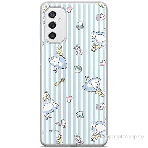 ERT GROUP mobiltelefonfodral för Samsung M52 5G originalt och officiellt licensierat Disney mönster Alice 001 optimalt anpassad till formen på mobiltelefonen, fodral tillverkad av TPU plast 5904805485398
