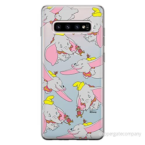 ERT GROUP mobiltelefonfodral för Samsung S10 PLUS originalt och officiellt licensierat Disney mönster Dumbo 016 optimalt anpassad till formen på mobiltelefonen, gedeeltelijk transparant 5905131803856