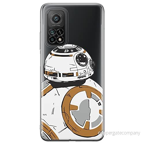 ERT GROUP mobiltelefonfodral för Xiaomi Redmi Note 11T 5G/11S 5G/POCO M4 Pro 5G originalt och officiellt licensierat Star Wars mönster BB 8 009, gedeeltelijk transparant 5904805625138