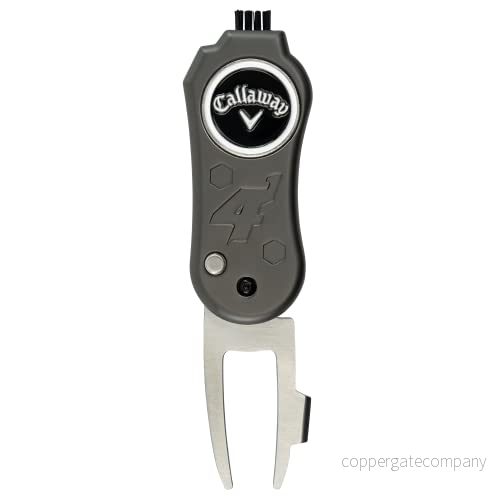 Callaway Unisex 4 i 1 Blade Golf Divot Tool, Svart, One Size UK 689769290091