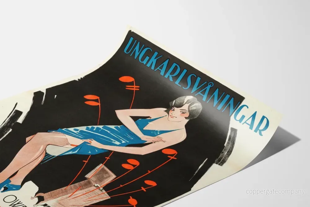 Vintage filmposter med Joan Crawford för väggdekoration - Bild 3